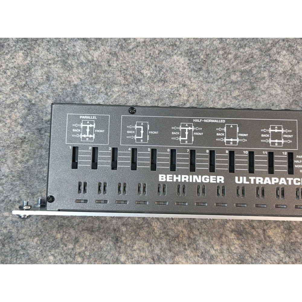 Behringer Ultrapatch Pro Model PX2000 48-Point Patchbay Rack PX 2000 - Picture 2 of 15